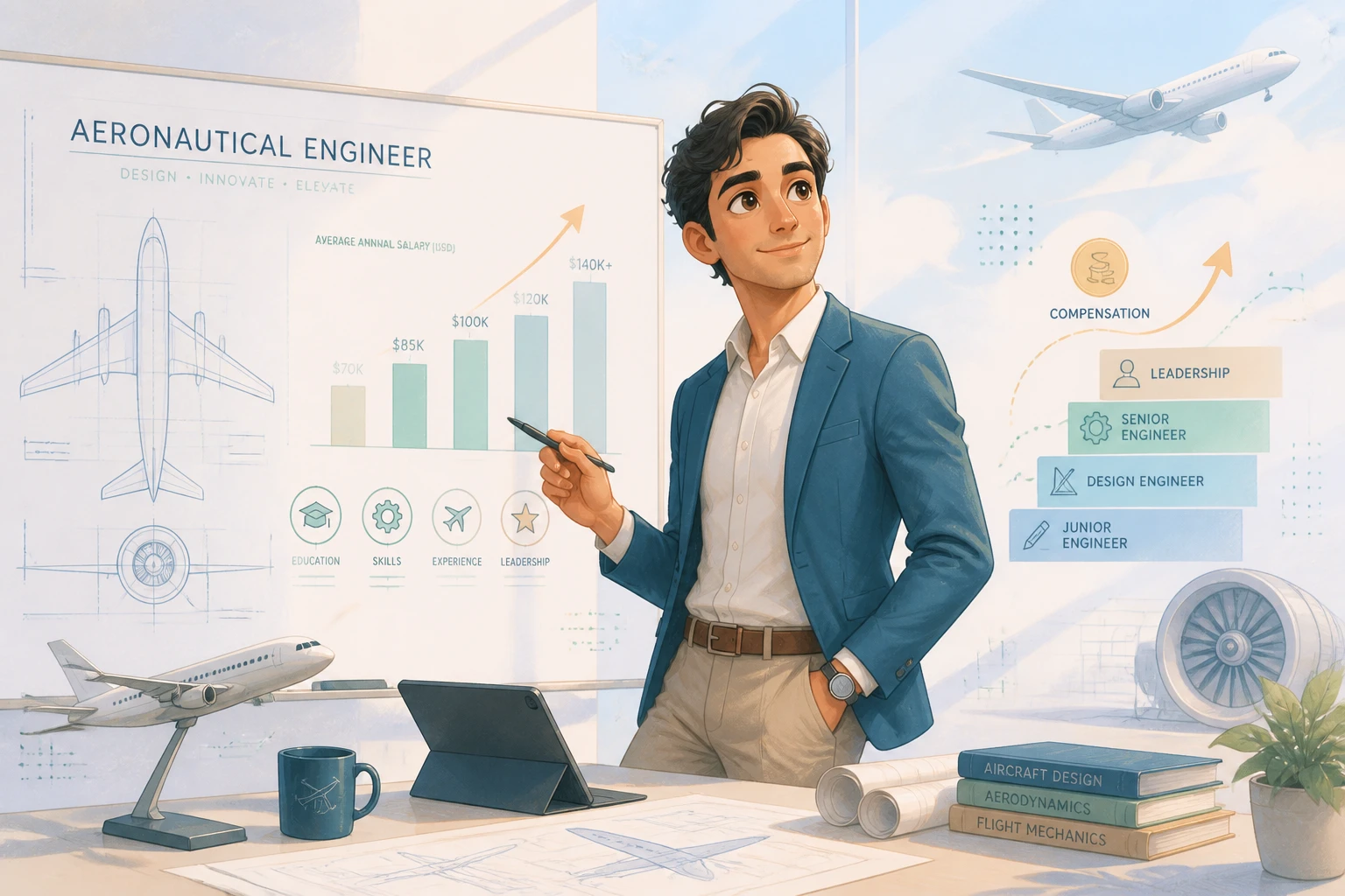 Salaire ingénieur aéronautique : grilles, évolution et perspectives